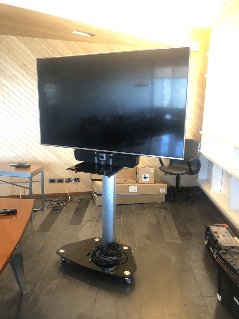 Sala ejecutiva híbrida