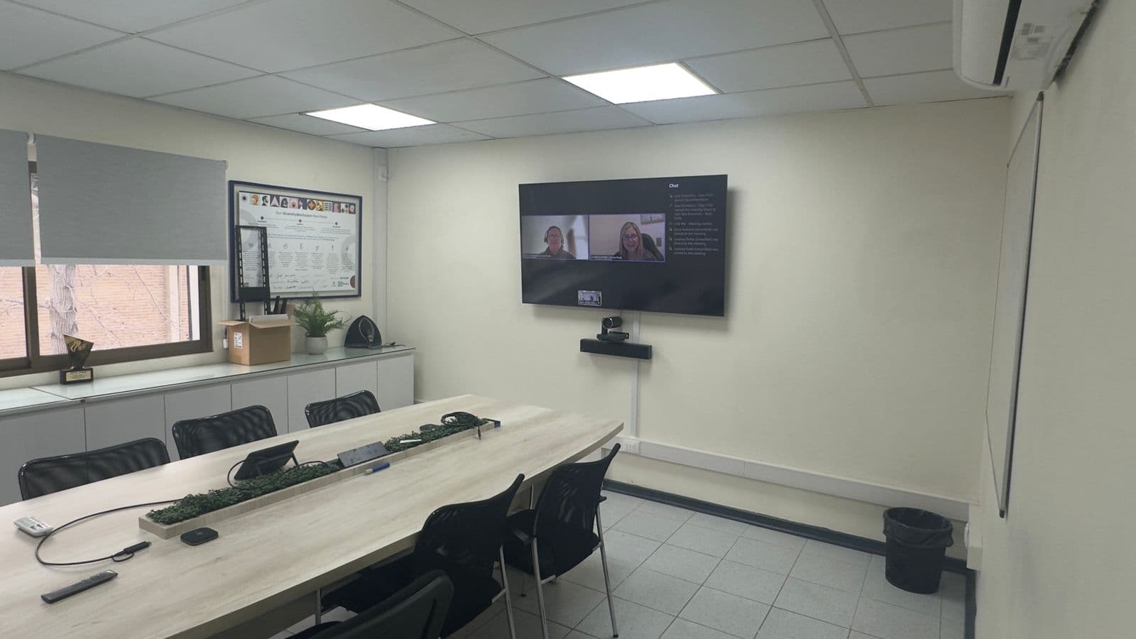 Sala de reuniones corporativa