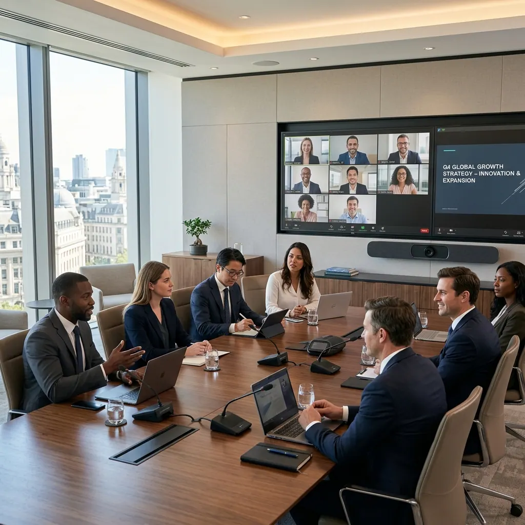 Como definir una sala hibrida segun tamano y uso