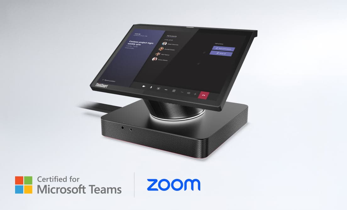 Foto real de Lenovo ThinkSmart Hub Gen 2