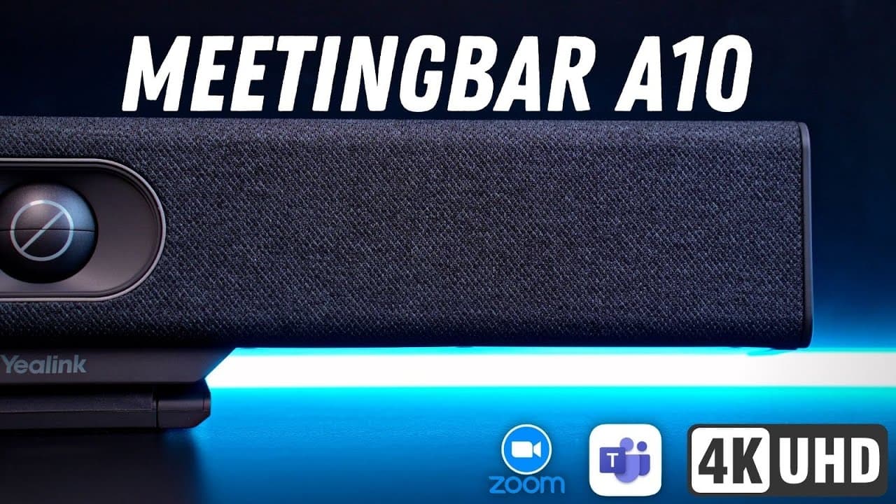 Yealink MeetingBar A10 barra de videoconferencia para huddle rooms
