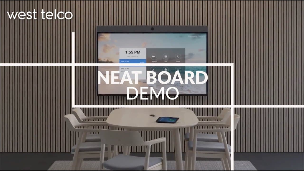Neat Board - display táctil de colaboración con video integrado