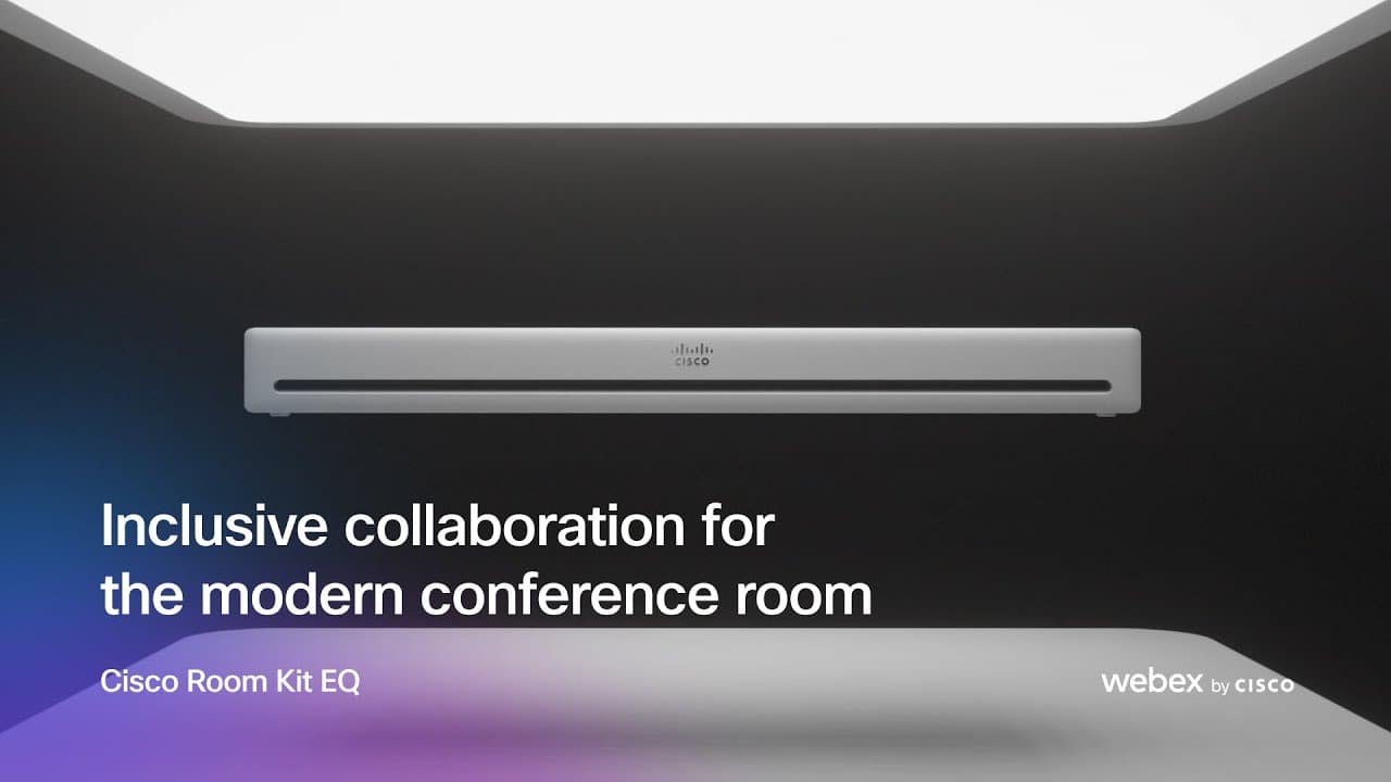 Cisco Room Kit EQ sistema de videoconferencia modular para salas grandes y boardrooms