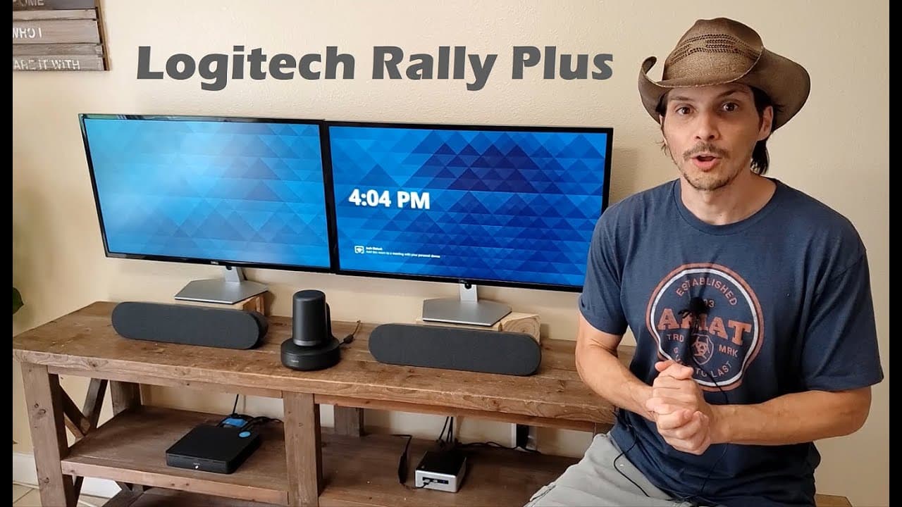 Logitech Rally Plus sistema de videoconferencia modular para salas grandes y extra grandes